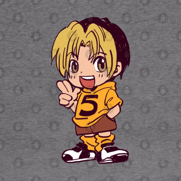 I draw another chibi Shindo Hikaru / Hikaru no Go by mudwizard